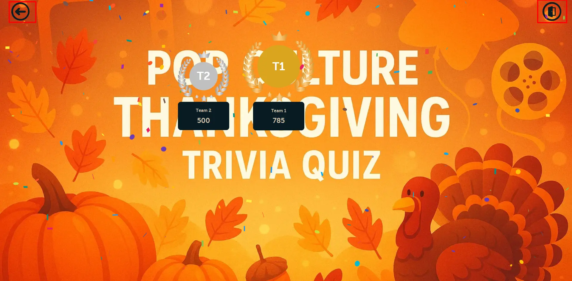 Basic Mode - Winner and Results Screen