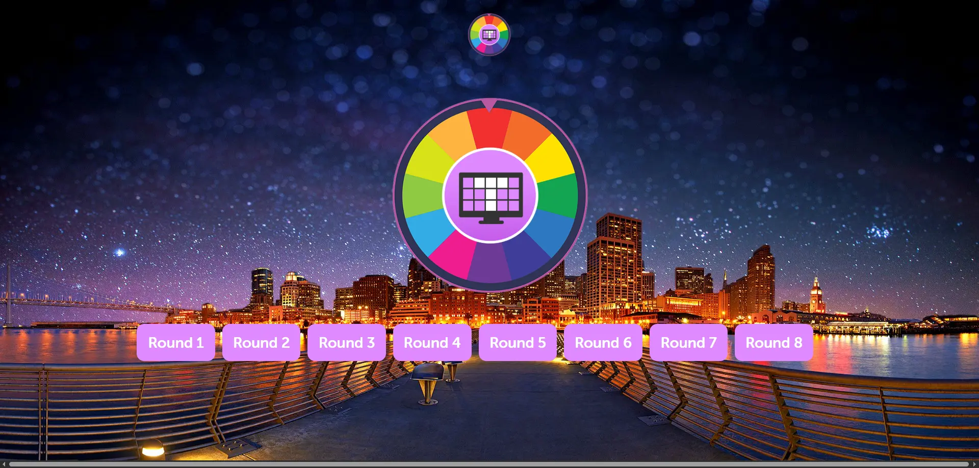 Wheel Controller-Presenter Mode - Presenter Welcome Screen