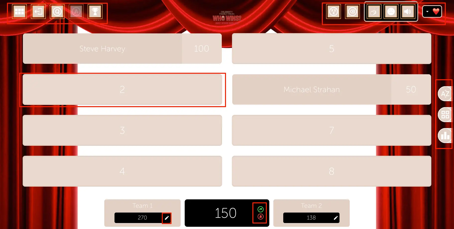 Basic Mode - Play Screen During Gameplay