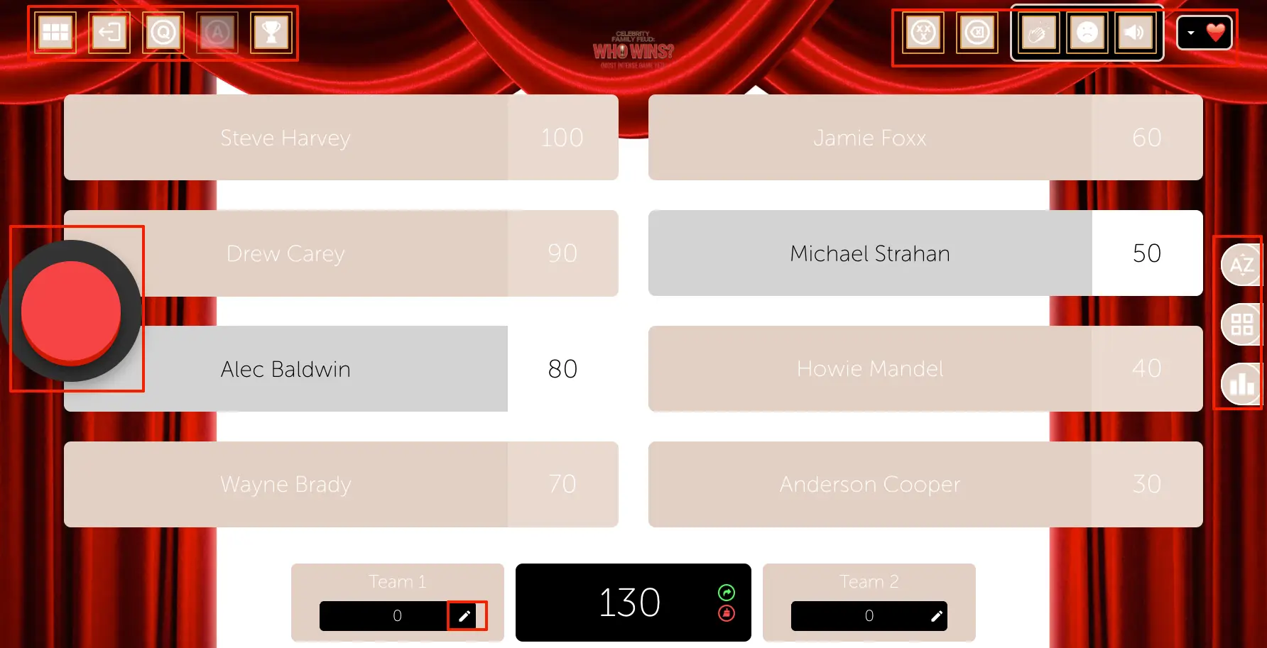 Basic Mode - Play Screen During Gameplay