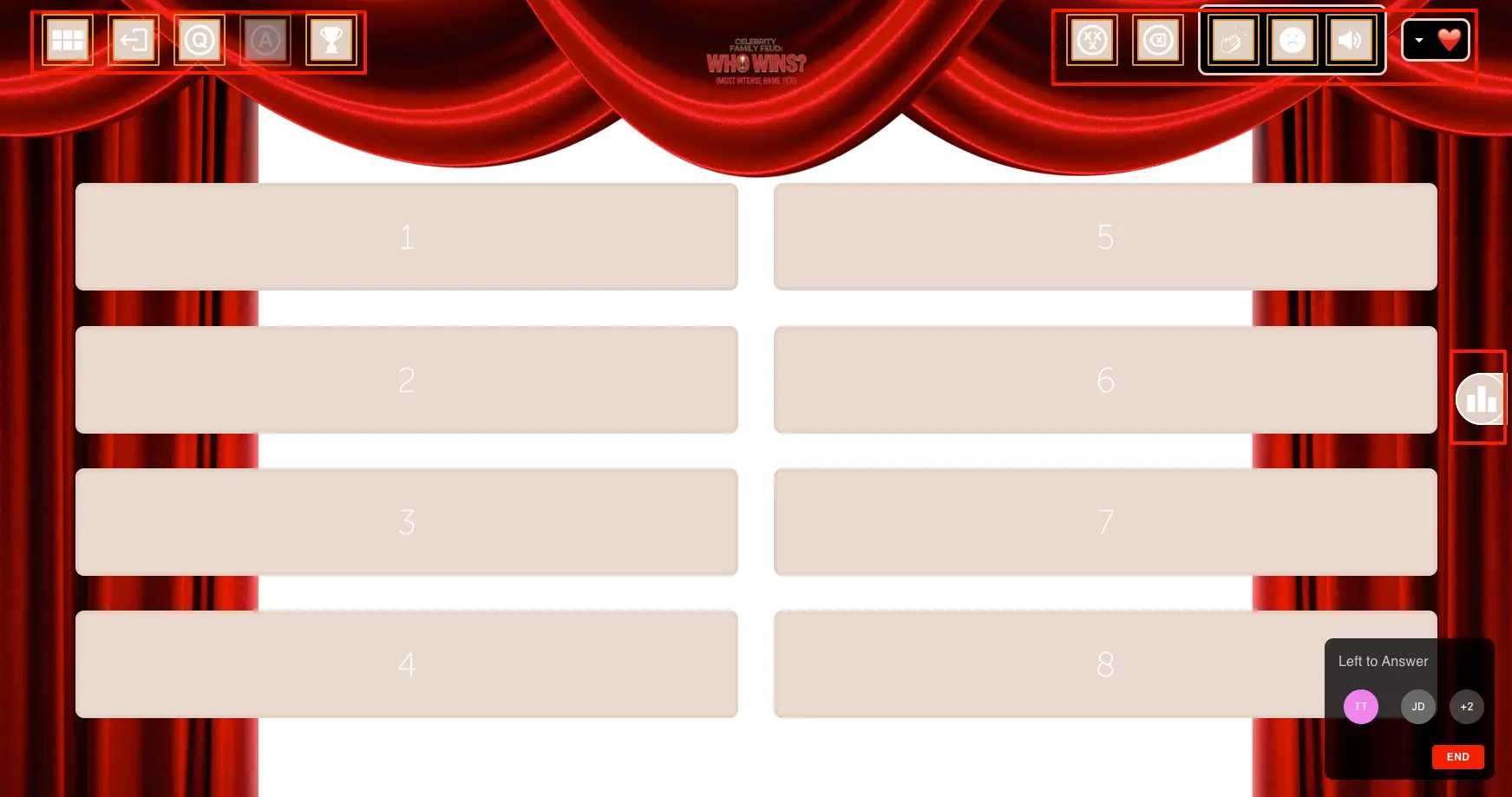 Classroom Mode - Play Screen During Gameplay