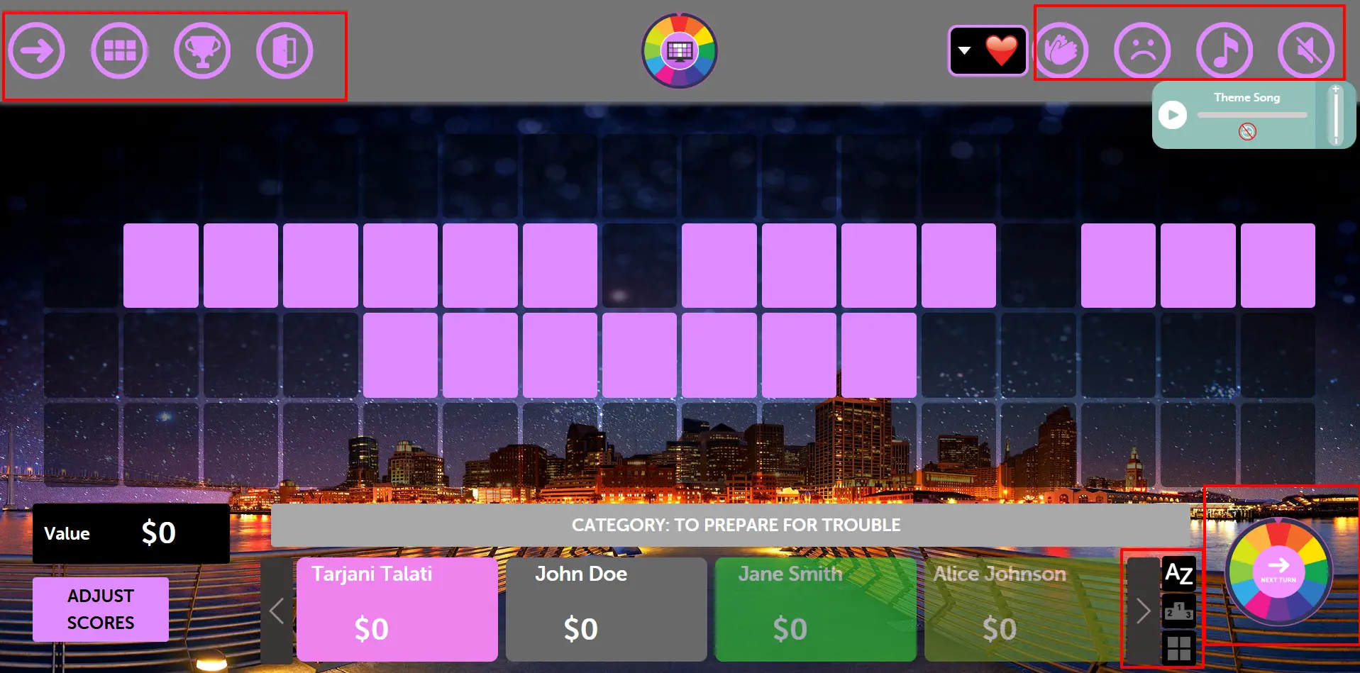 Classroom Mode - Question Screen with Student Management