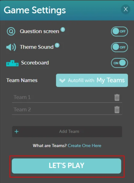 Controller Mode - Game Controls