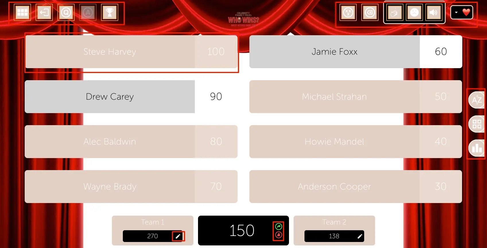 Basic Mode - Play Screen During Gameplay