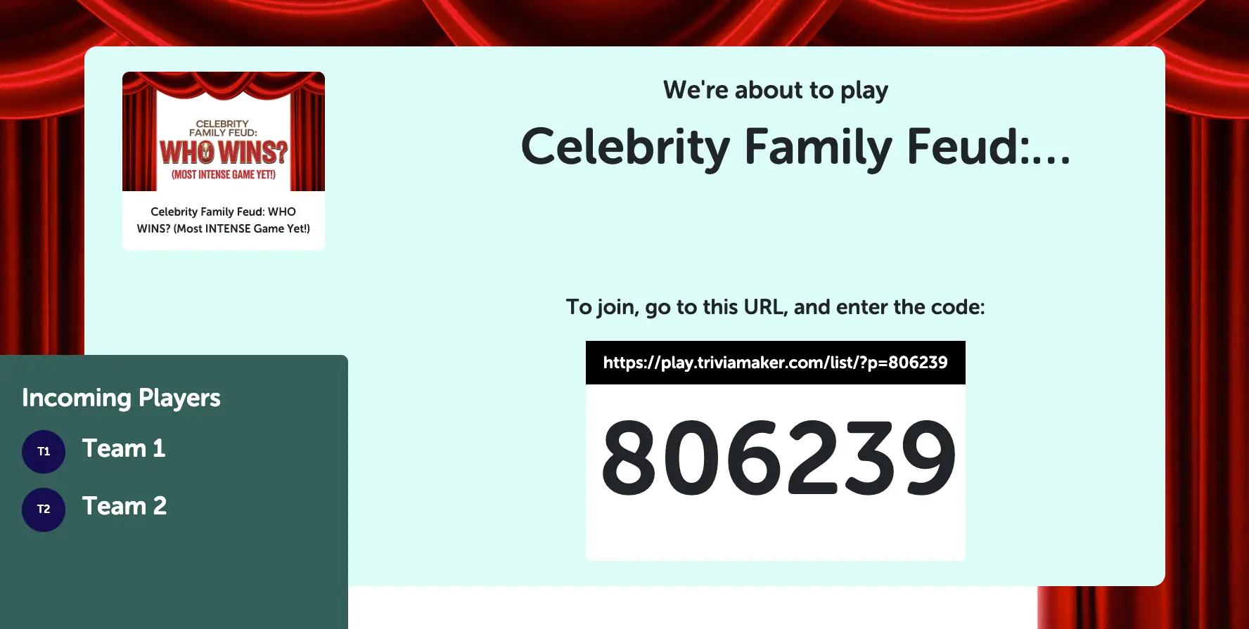 Crowd Mode - Welcome Screen with QR Code