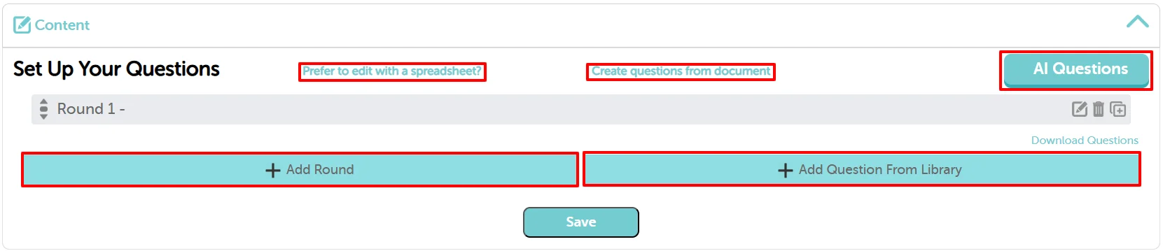 Add Questions to Your Quiz