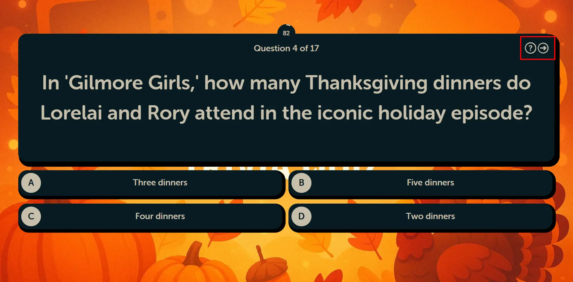 Solo Mode - Play Screen