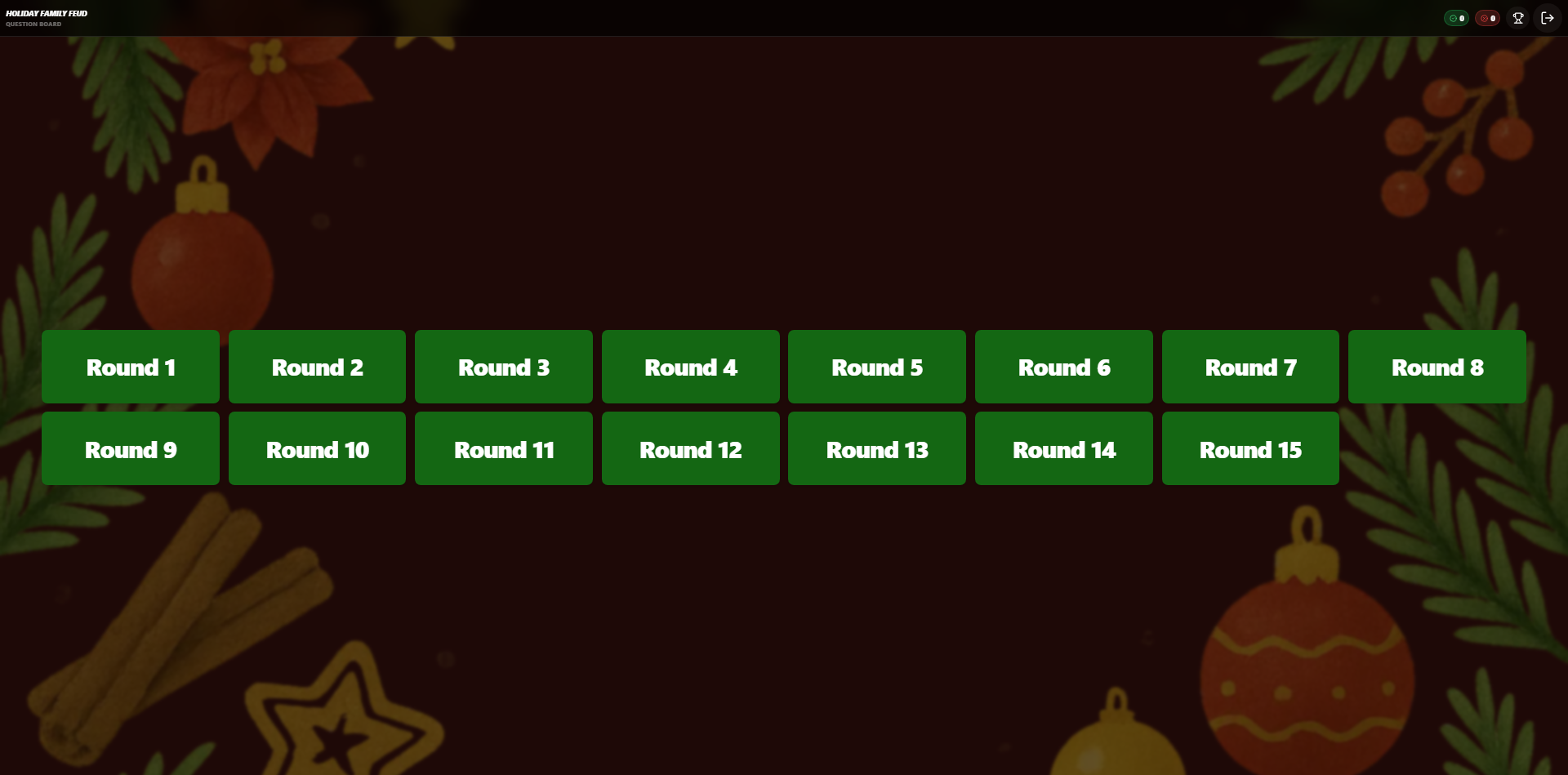 Rounds Screen