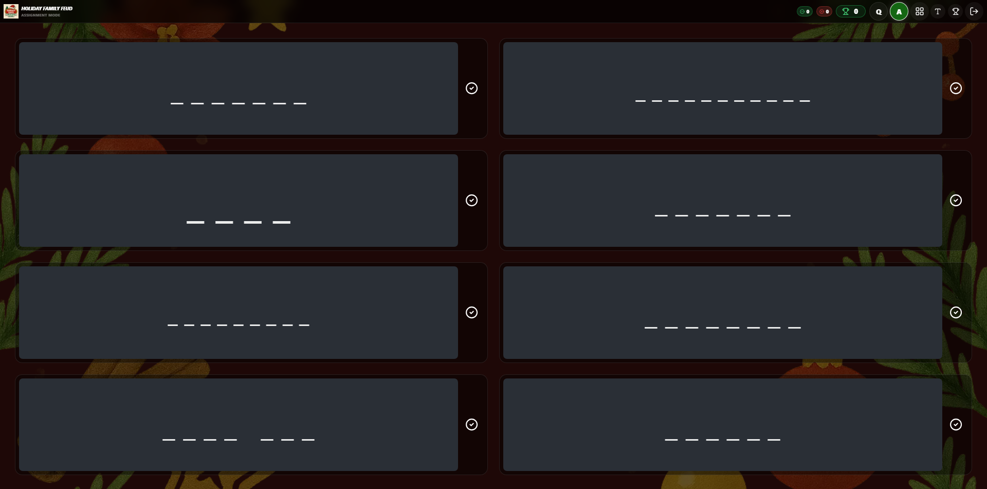 Playing Screen