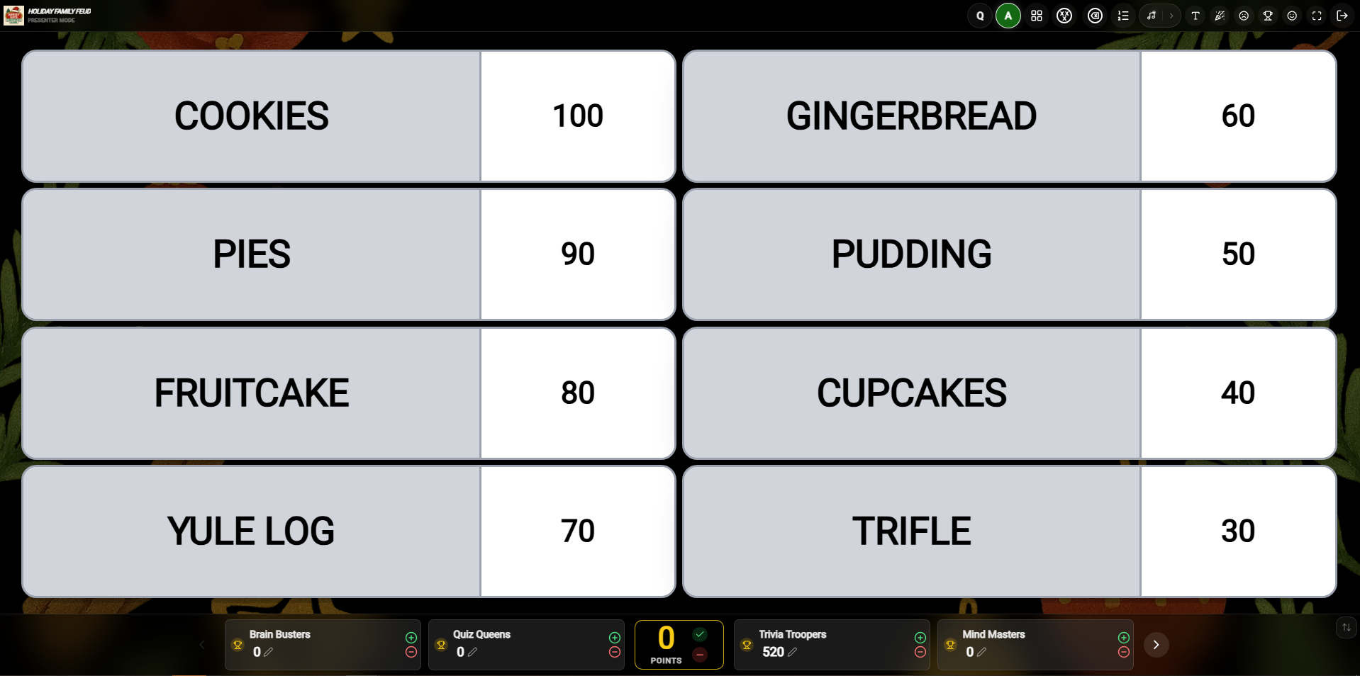 Presenter Play Screen Reveal
