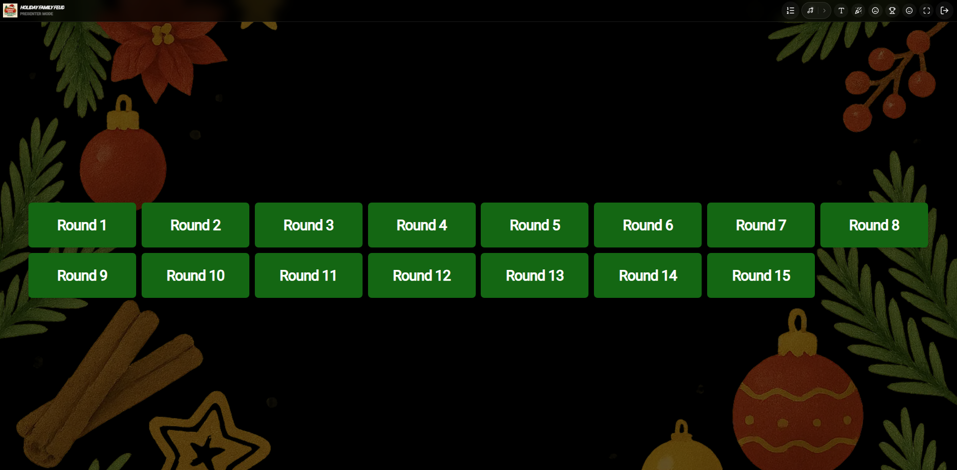 Presenter Round Screen