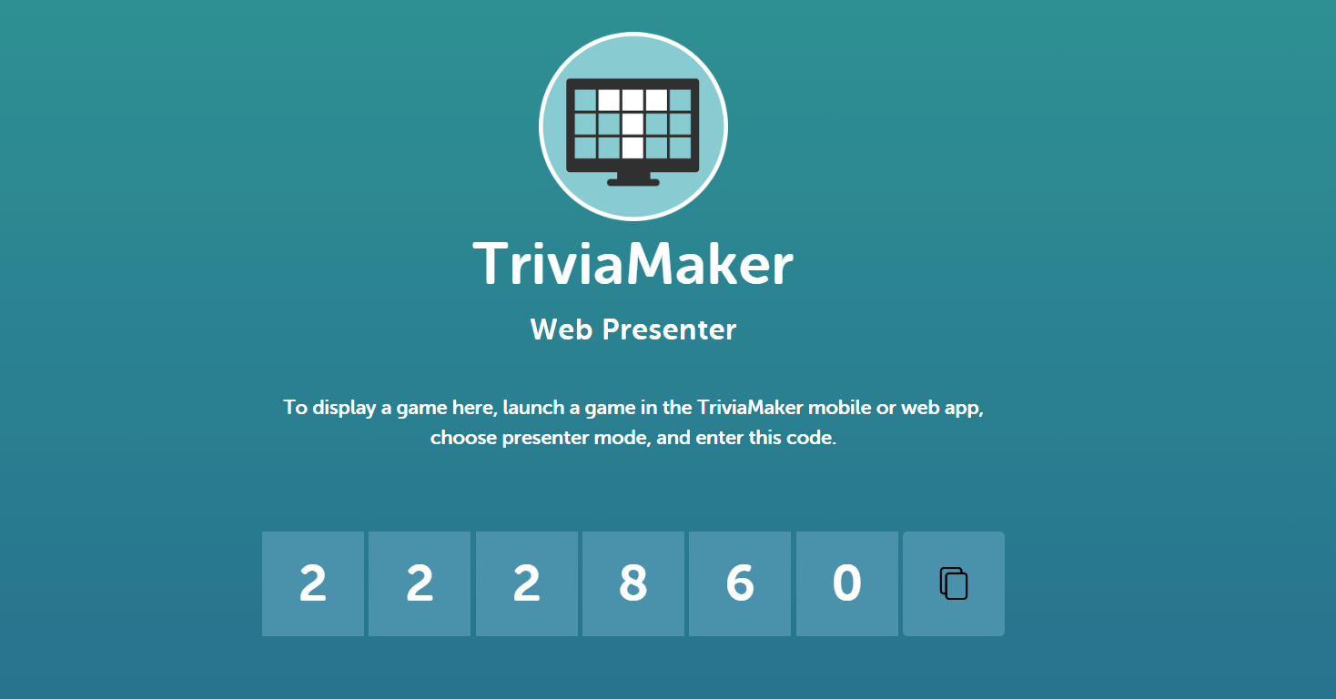 Get Presenter Code