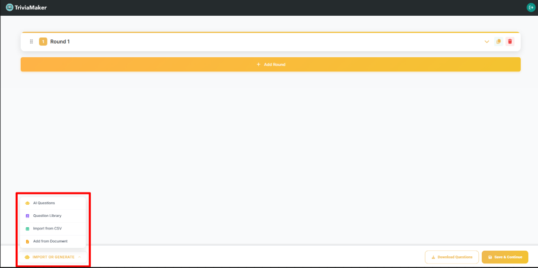 Add Questions to Your Quiz