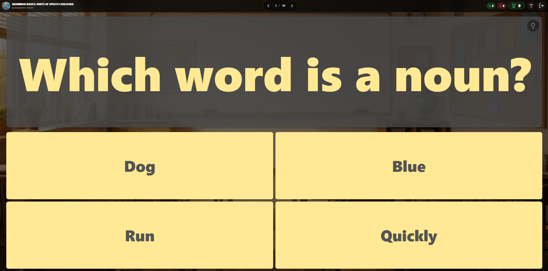 Correct Answer Feedback highlighted in Green