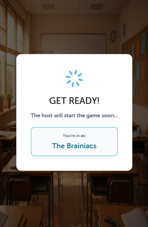 Connected Status Screen