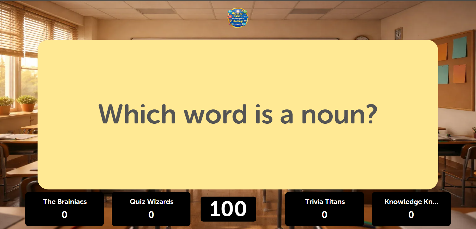Question Screen Presenter Side