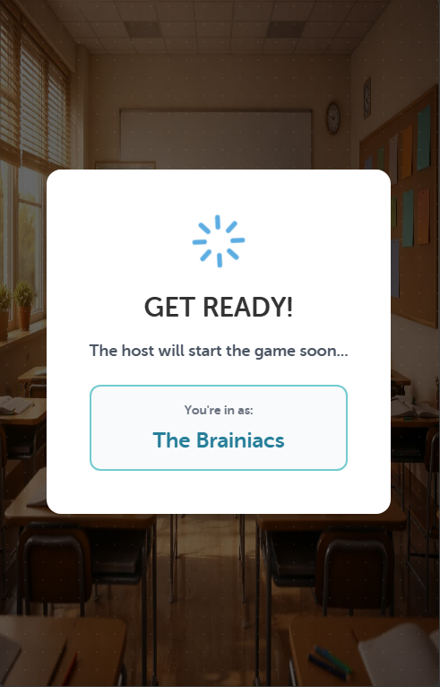 Participant Ready Screen