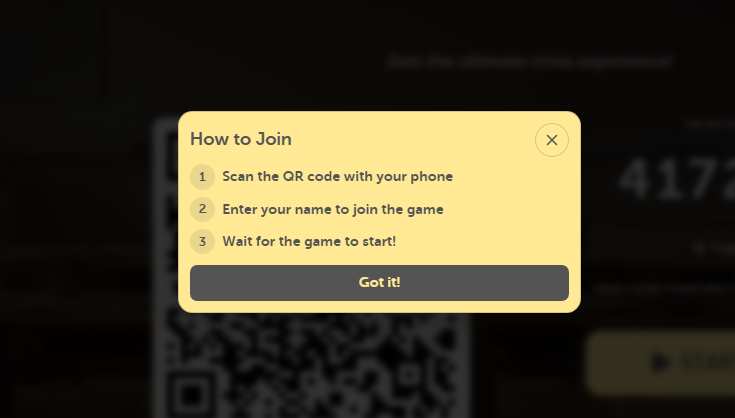 How to Join Modal