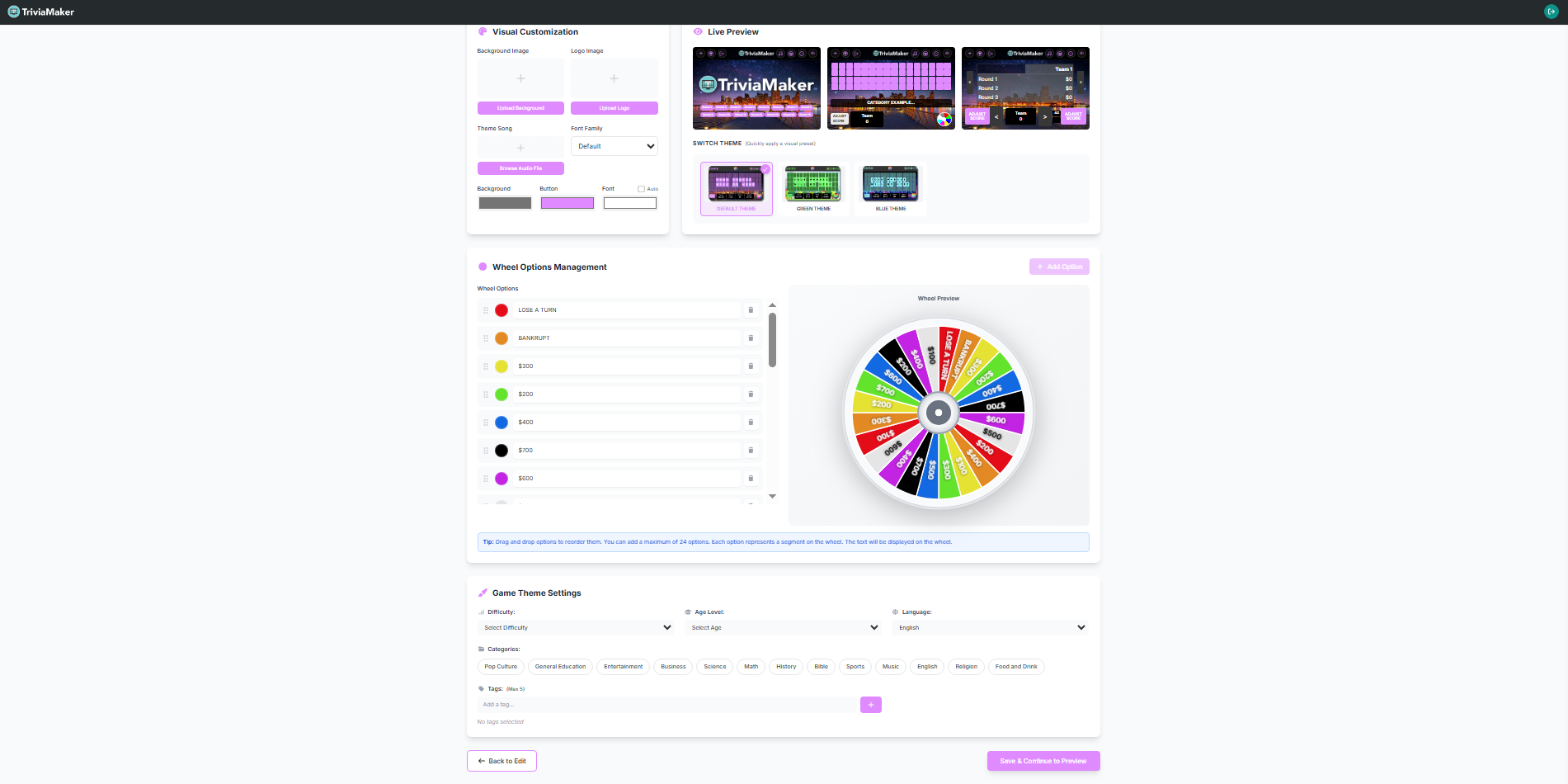 Branding Your Quiz