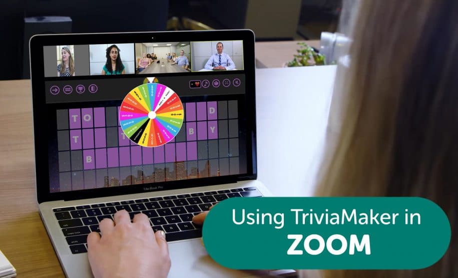 Using TriviaMaker to host trivia games on Zoom ...