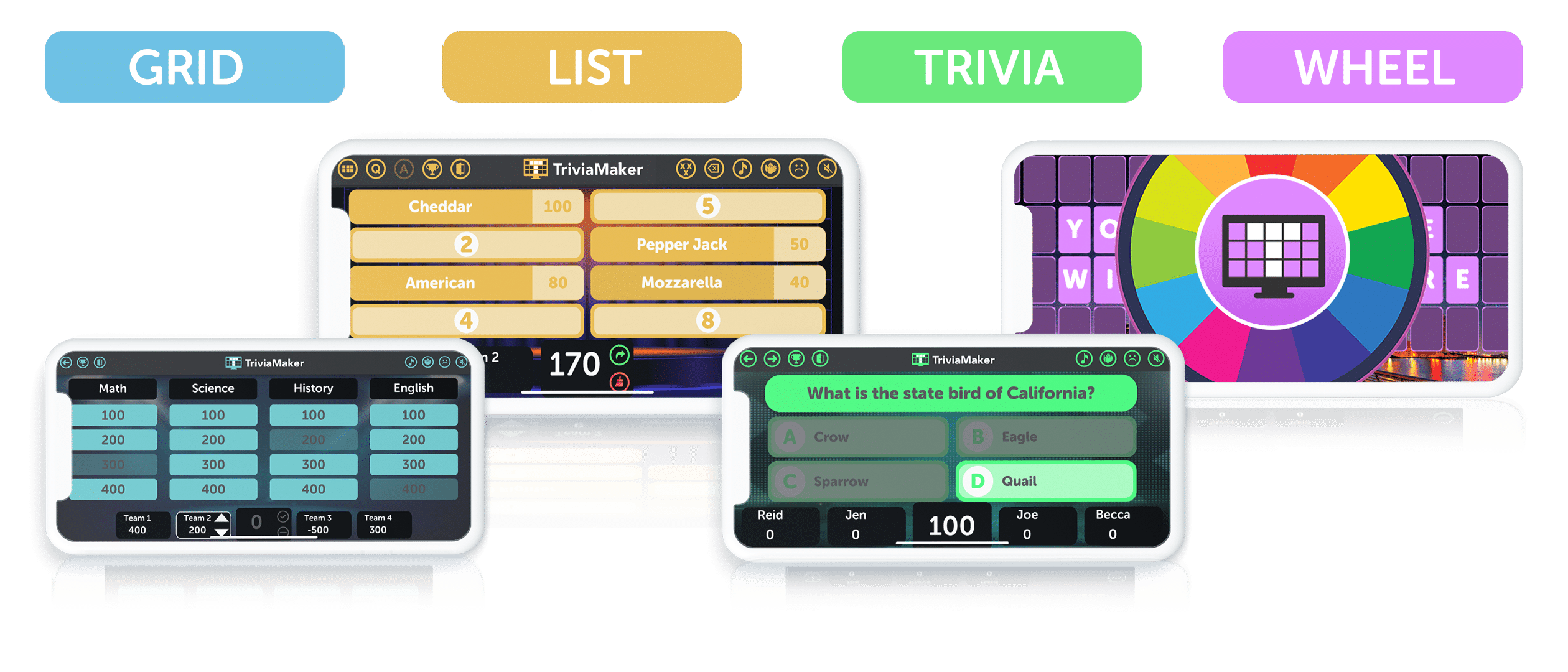 Triviamaker Quiz Creator Create Your Own Trivia Game Show