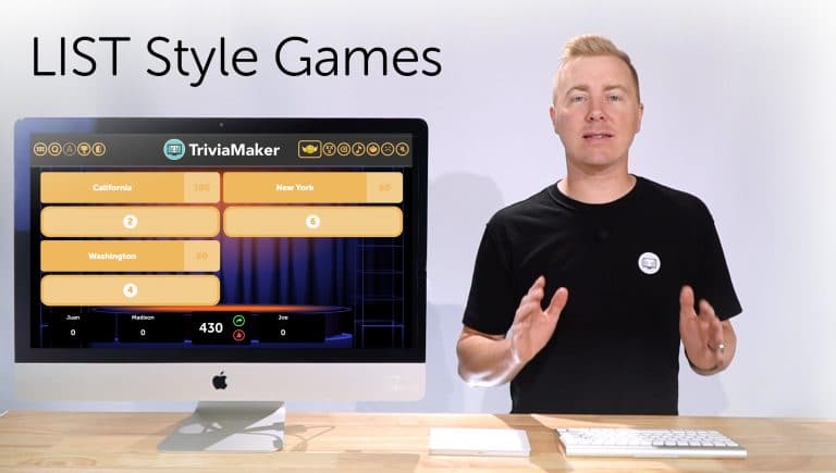 Create List Style Quiz : TriviaMaker