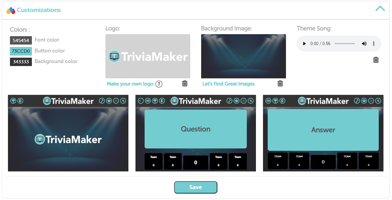 Create Quiz - TriviaMaker - Quiz Creator