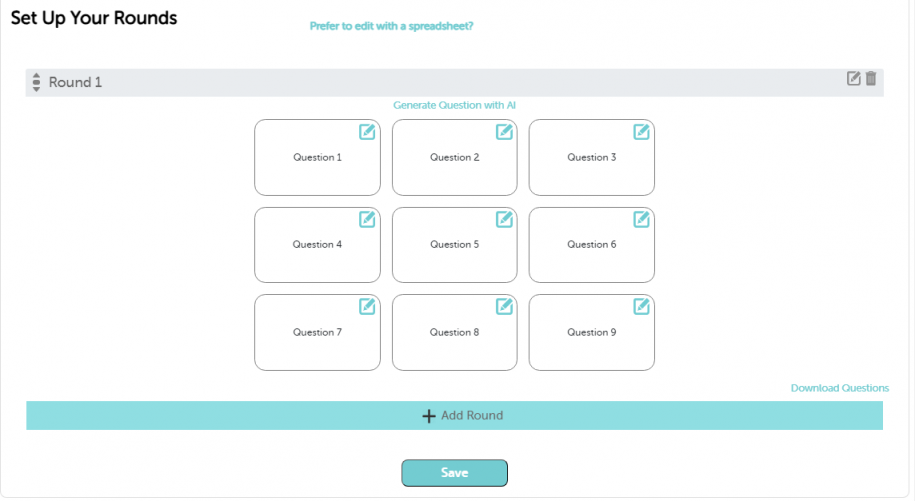 Create Quiz - TriviaMaker - Quiz Creator