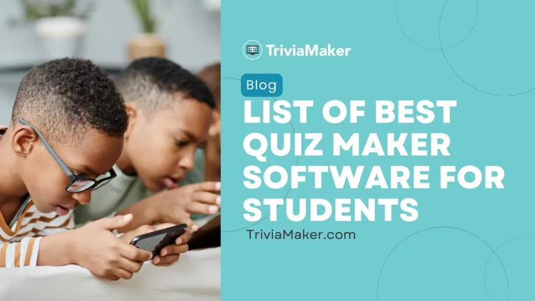 The Ultimate List of Best Quiz Maker Software