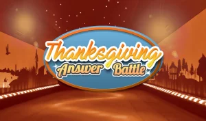 Thanksgiving Answer Battle Game