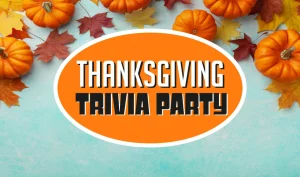 Thanksgiving Trivia Party Game