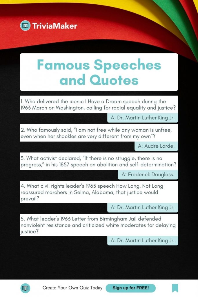 Famous Speeches and Quotes