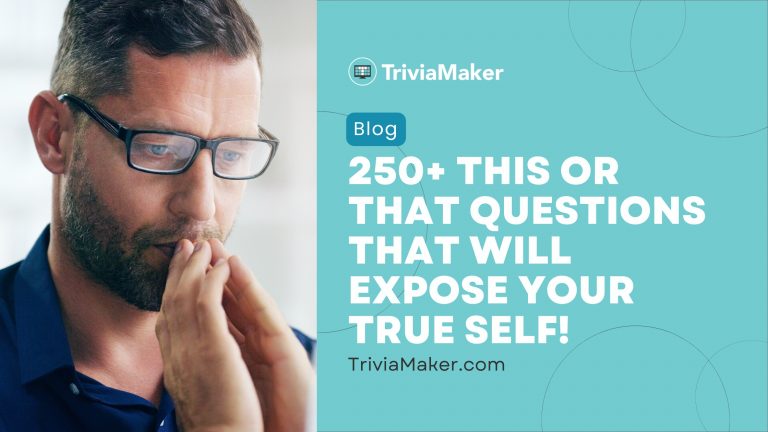 250+ THIS or THAT Questions That Will EXPOSE Your TRUE Self!