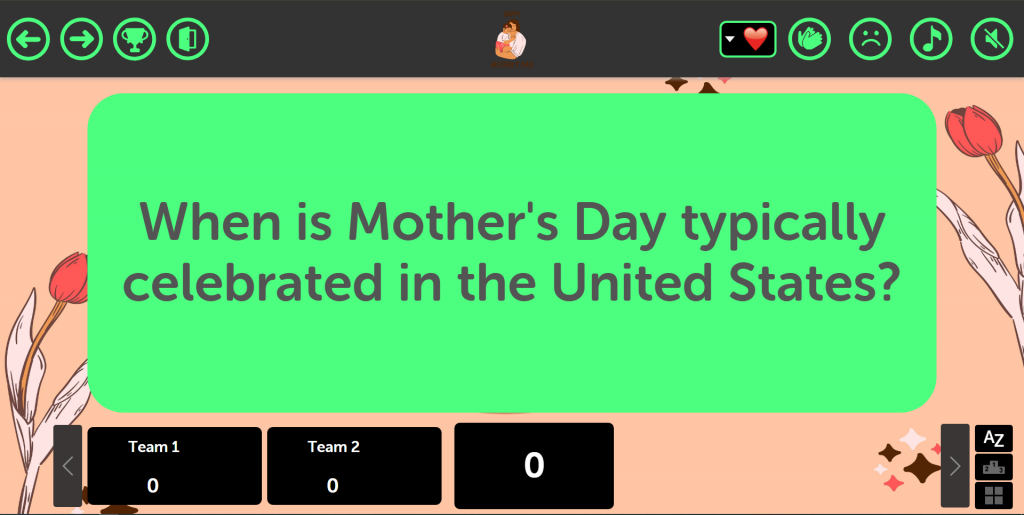 Mother's Day Quiz