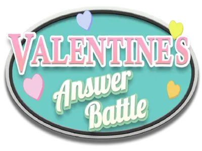 Valentine's day answer battle game preview