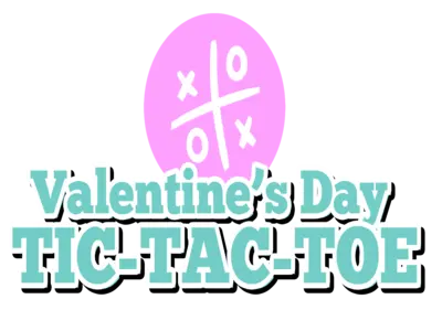 Valentine's day tic tac toe game preview