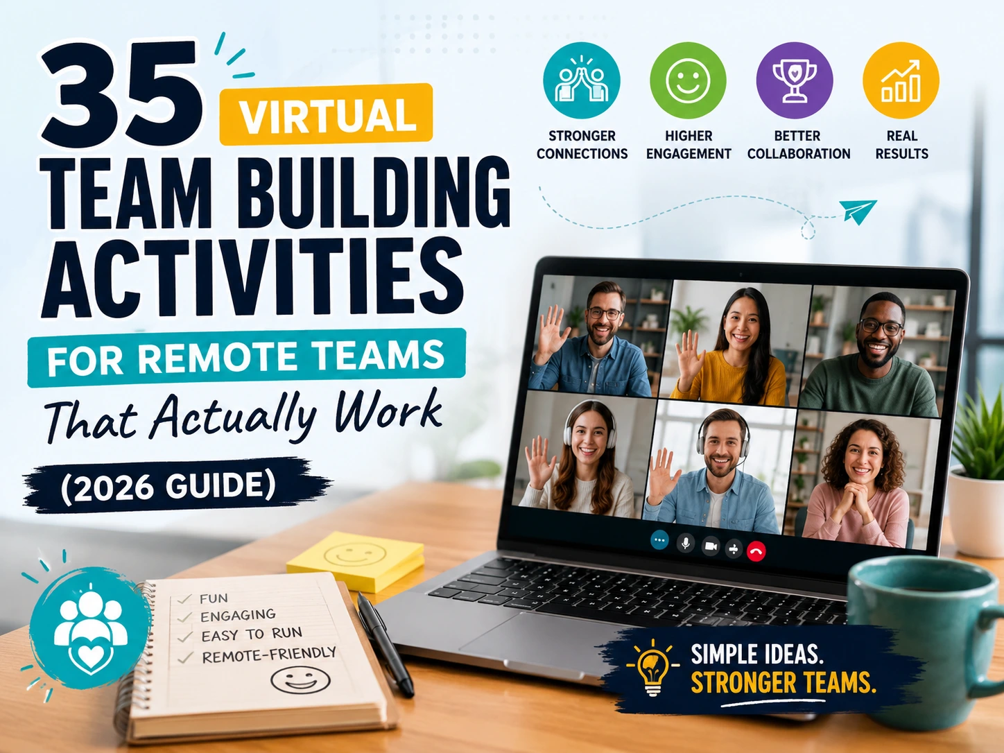 Virtual Team Building Activities for Remote Teams: 35 Proven Ideas